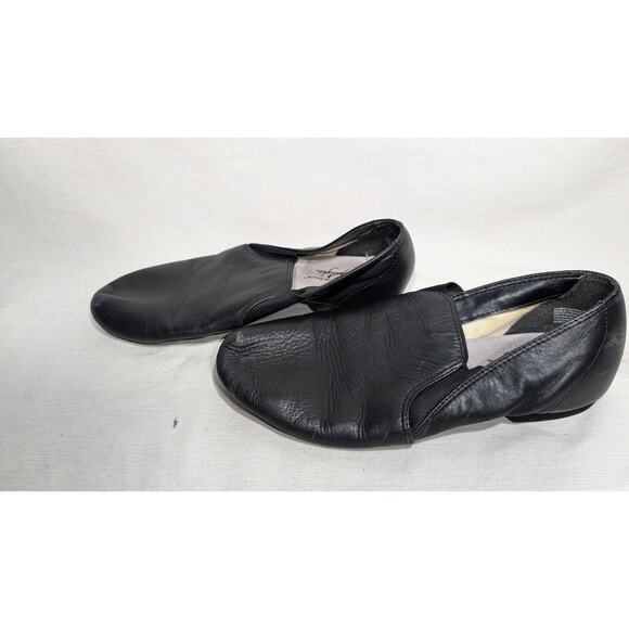 ABT American Ballet Theatre Womens Ballet flats Size 7 Black Leather Shoes - Picture 2 of 6